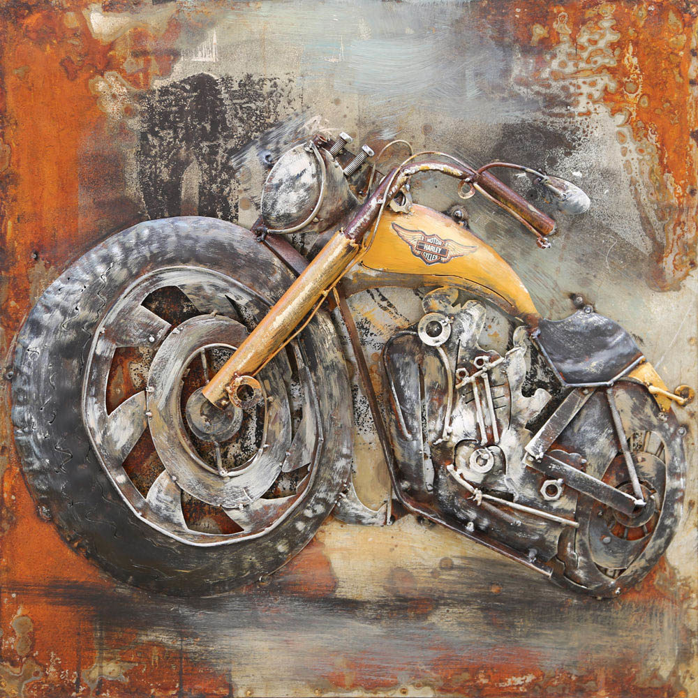 Tableau Métal Harley Davidson - Cadres Concept